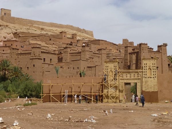 Kasbah (pequena fortaleza) de Aït-Ben-Haddou Kasbah (pequena fortaleza) de Aït-Ben-Haddou