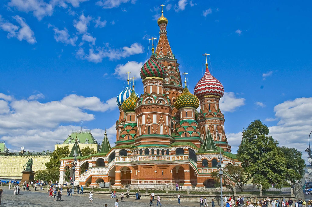 Catedral Ortodoxa de São Basílio, em Moscou Catedral Ortodoxa de São Basílio, em Moscou