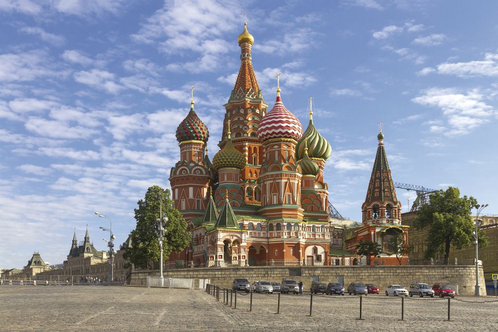 Catedral de São Basílio em Moscou, Russia