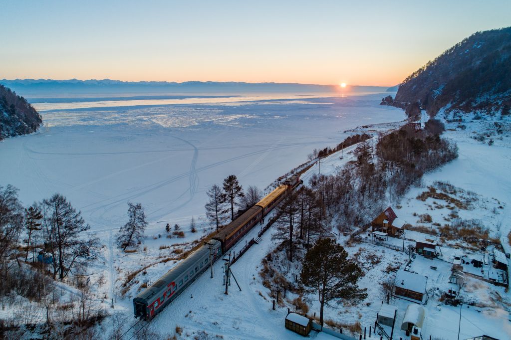 Transiberiana no Inverno